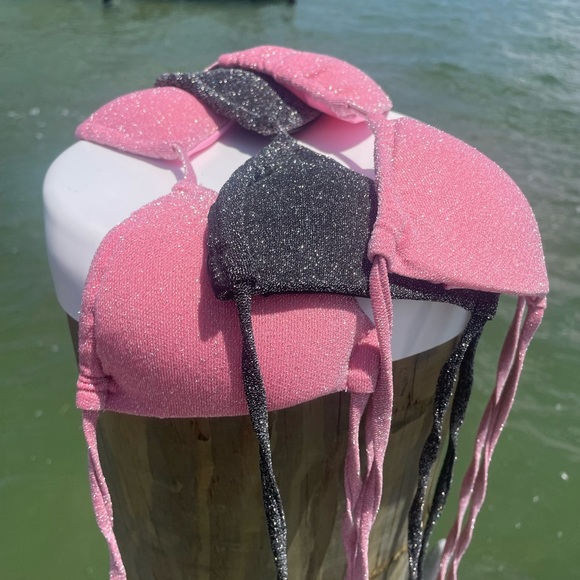 Pink glitter bikini - Picture 4 of 8